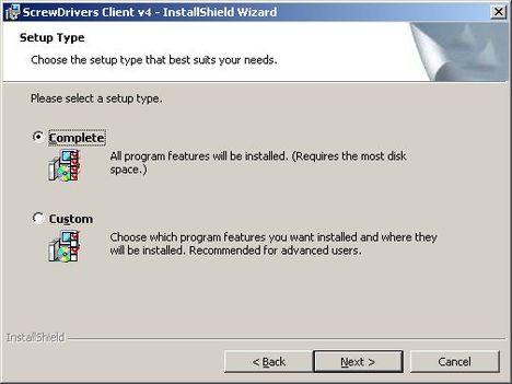 Установка и настройка ScrewDrivers Client v.4 на клиент терминалов RDP   screw drivers client 3